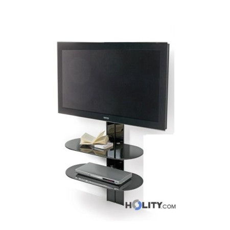 Piantana porta tv girevole h19310 Porta tv girevole da parete