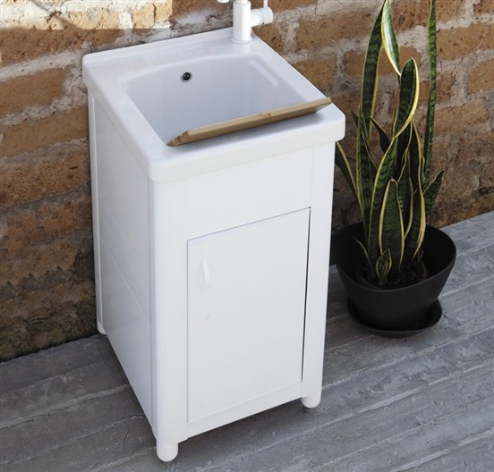 Lavatoio con vasca in ceramica elle emme ci h21013 Lavatoi in ceramica