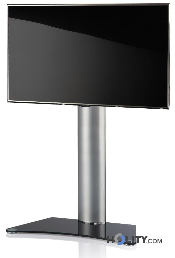 Piantana porta tv girevole h25502 Porta tv girevole da parete