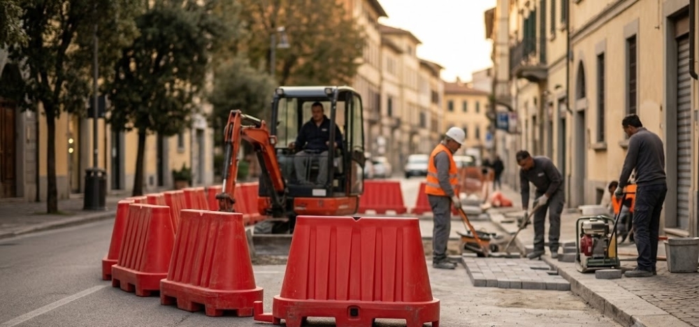 Barriere New Jersey in cemento o plastica: quale scegliere?