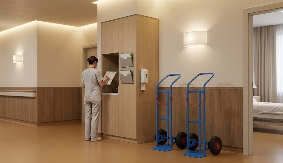 Carrello per bombola ossigeno: quali caratteristiche deve avere?