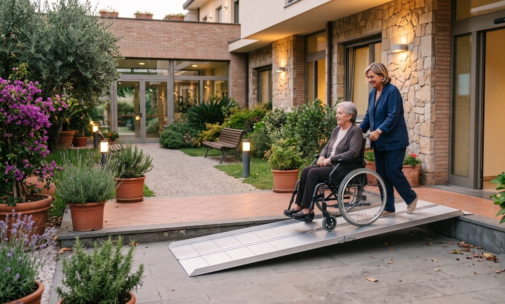 Rampe mobili per disabili: quando scegliere una soluzione portatile
