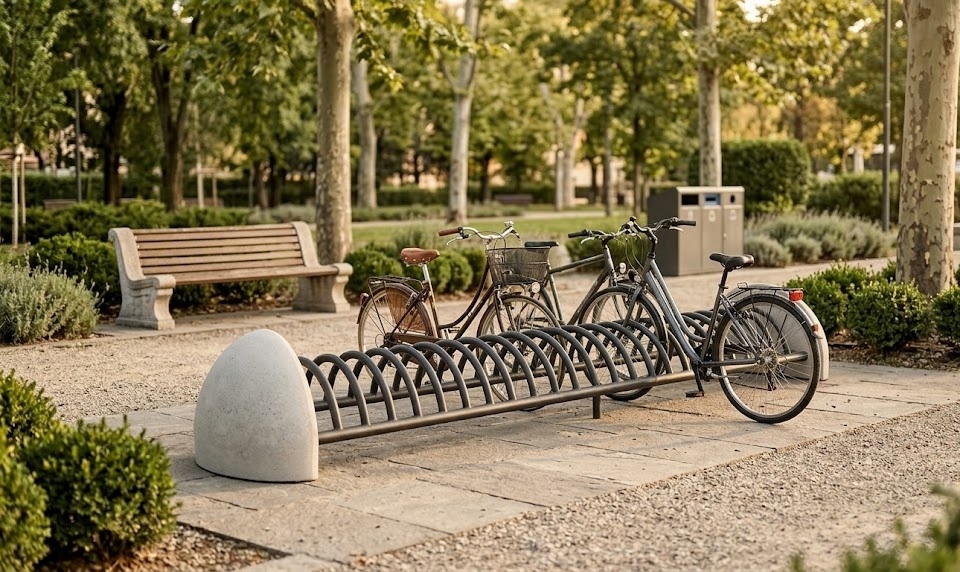 Dimensioni rastrelliere per biciclette: misure minime e ingombri da conoscere