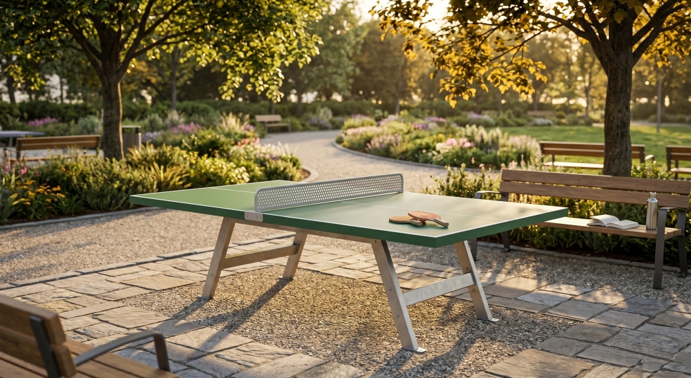 Arredo urbano sportivo: perché installare tavoli ping pong nelle aree pubbliche