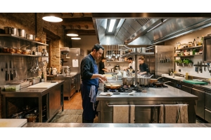 Cucine professionali in acciaio inox: caratteristiche e vantaggi