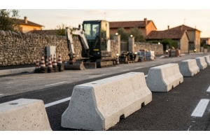Barriere New Jersey per cantieri stradali: come scegliere il modello giusto