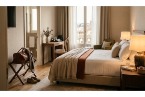 Camera hotel di lusso: quali elementi creano una percezione premium