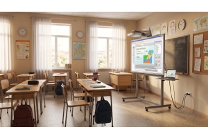 Carrelli multimediali per scuola: come scegliere e organizzare una postazione mobile