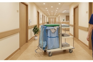 Carrelli portabiancheria ospedalieri: guida completa alla scelta