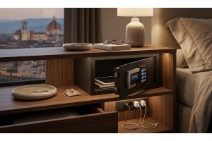 Perché installare una cassaforte in ogni camera hotel migliora l’esperienza degli ospiti
