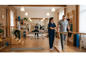 Allestimento palestra riabilitativa: attrezzature e organizzazione degli spazi