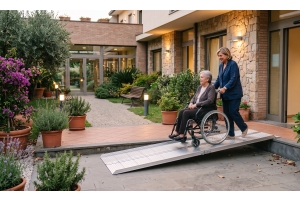 Rampe mobili per disabili: quando scegliere una soluzione portatile