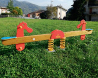 Altalena a bilico per parco giochi
