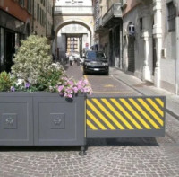 Barriere mobili per arredo urbano
