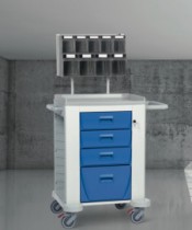 Carrelli portacartelle cliniche