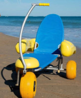 Carrozzine da mare per disabili