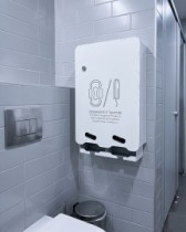 Distributori di Assorbenti per bagni pubblici