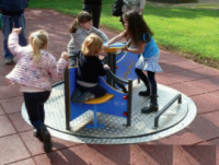 Giostre girevoli per parco giochi