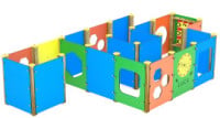 Labirinti per parco giochi