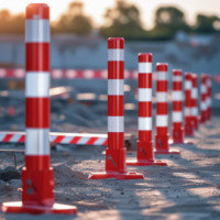 Paletti di delimitazione per cantieri