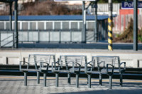 Sedute singole per arredo urbano