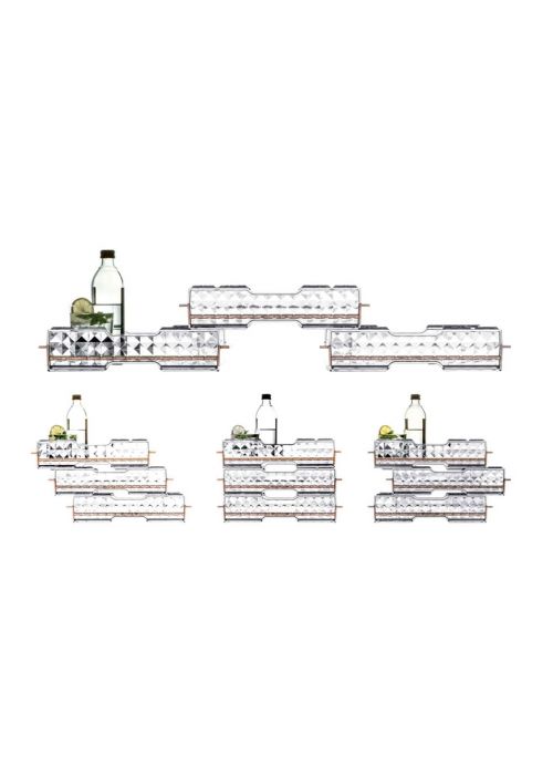 Finamill Vassoio Rettangolare Per Capsule Finapods, 26,6x10,2x1,9 Cm - Ferramenta Vanoli Shop Online