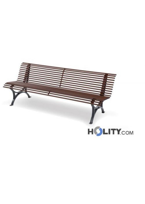 Panchina in acciaio per spazi pubblici h350_83