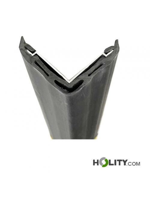 Profilo Angolare In Alluminio A Forma Di U Spessore 8 Mm Con 1 Guarnizione In Gomma Inclusa, Altezza 200 Cm (8 Pz.) | Moments Of Glass - Foto 5