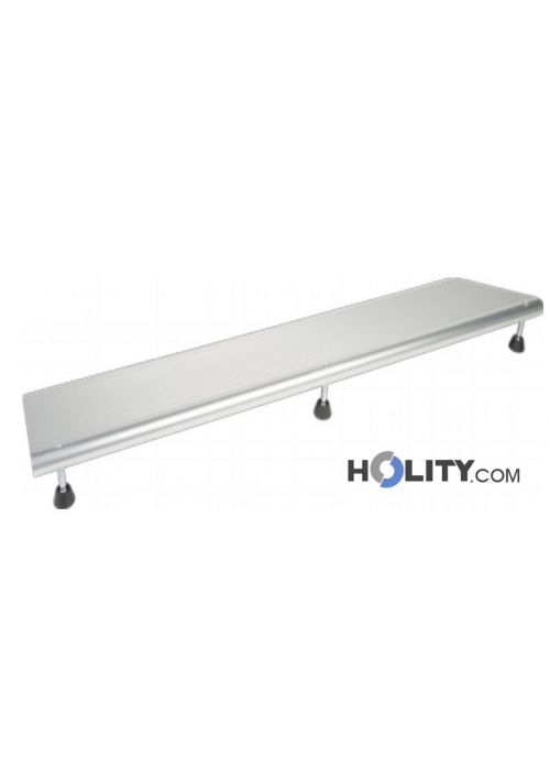 VEVOR RAMPA DI Soglia Per Marciapiedi In Gomma Con Canale Passacavo Da