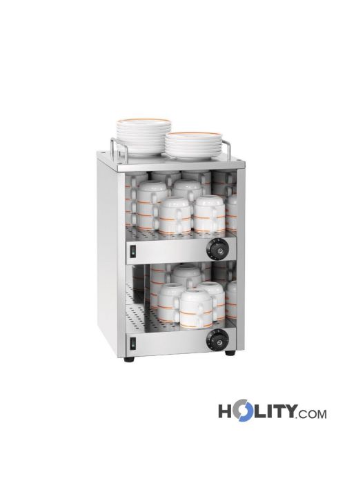 ECHTWERK Scalda Tazze In Acciaio Inox: Fornelletto Rotondo Per Teiere E Caffettiere, Edizione Nera, 15x5 Cm, Alternativa Energetica - 4