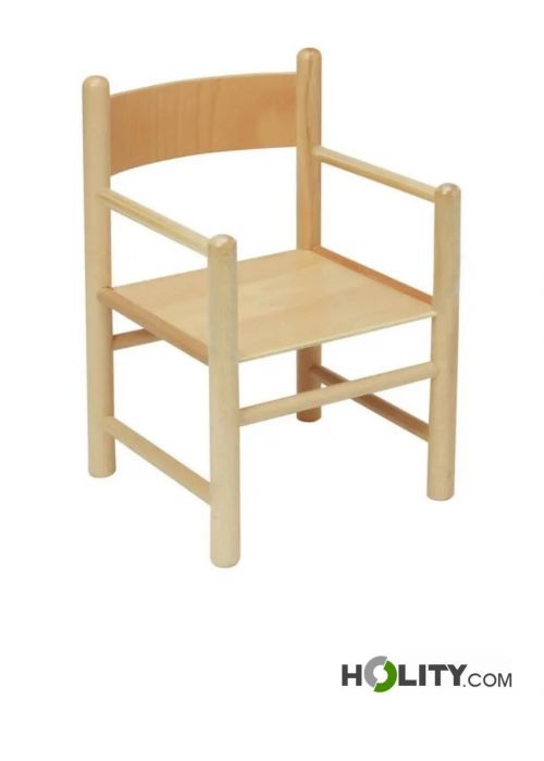 Sedia scuola infanzia con braccioli h364_21
