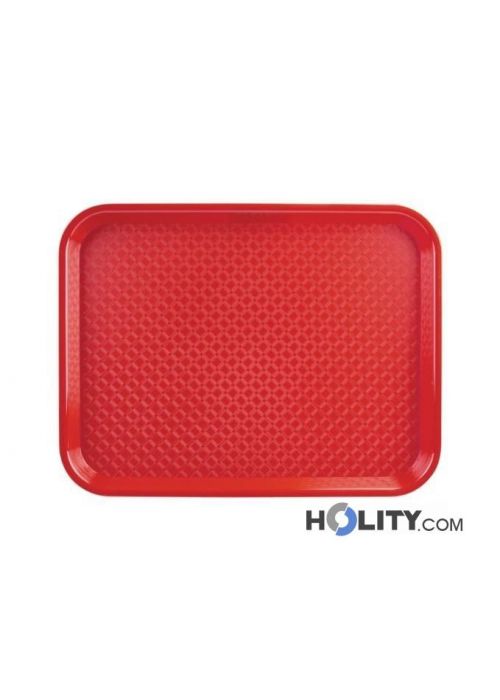 Sourcing Map Set 4 Vassoi Portata In Plastica PP Verde Scuro 30x22 Cm – Rettangolari, Impilabili, Leggeri E Resistenti – Per Ristoranti, Feste, Cucina