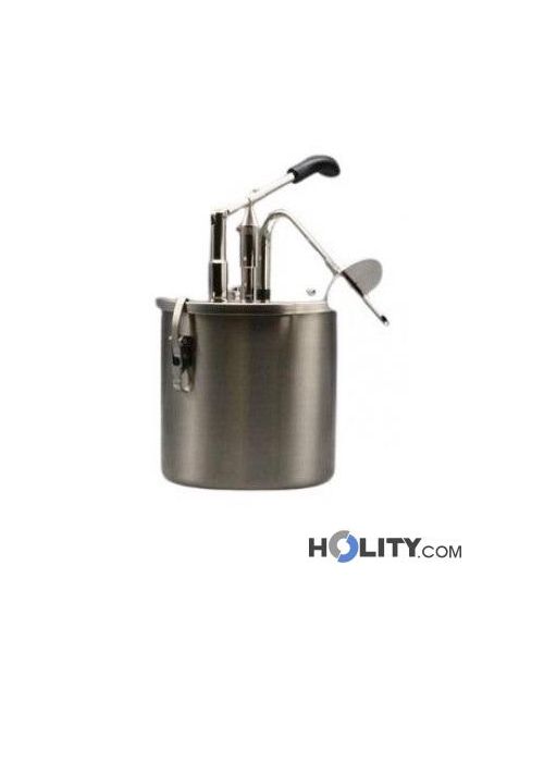 Porzionatore Per Gelato In Coppetta Diametro 50 Mm – Dosatore Professionale Con Maniglia A Molla, Per Gelaterie E Cucina