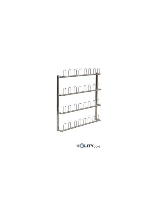 25 Ganci Per Parete A Doghe - Gancio Acciaio 15cm Per Negozio O Cucina, Portata 1.5kg - Foto 2