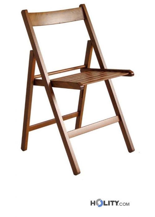 Sedia pieghevole in legno h8246