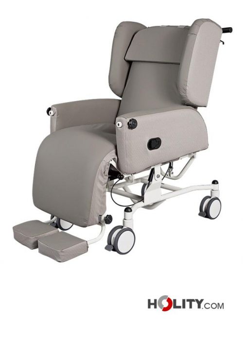 Sedia a rotelle per degenti allettati h917_05