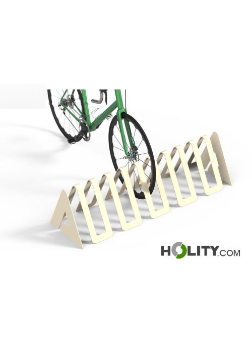 Portabici VidaXL In Acciaio Zincato – Parcheggio Per 2/3/4/5/6 Bici, Da Pavimento