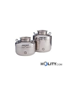 Contenitore inox per alimenti h28901