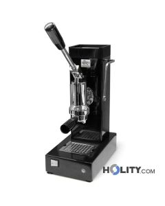 Macchina per caffè espresso professionale in ottone e acciaio h13103