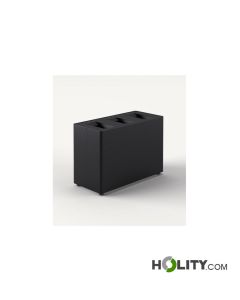 Stazione per raccolta differenziata da interno 72 lt h1025_34