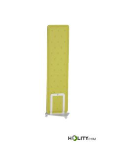 Pannello acustico con base con ruote h1033_19