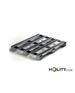 Pallet acciaio zincato per magazzini h1037_06