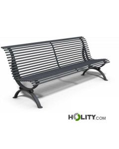Panchina in metallo per arredo urbano h140183