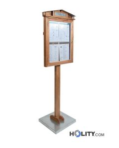 Bacheca porta menu per ristorante h148_125