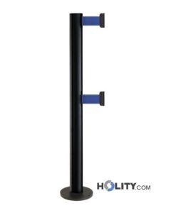 colonnina-con-doppio-nastro-con-base-fissa-h16229