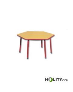 banco-scuola-infanzia-esagonale-altezza-40-cm
