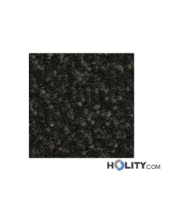 Tappeto per ingressi ad alto traffico nero asciugapassi 150x90 cm h20_242