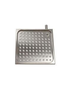 Piatto doccia antivandalo con tubo di scarico a destra h218_230