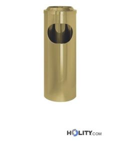 gettacarte-posacenere-tondo-in-ottone-con-foro-ovale-h2237