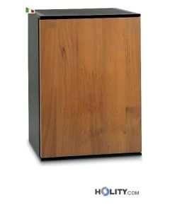 Frigobar per hotel silenzioso da 40 lt con porta in legno h3403